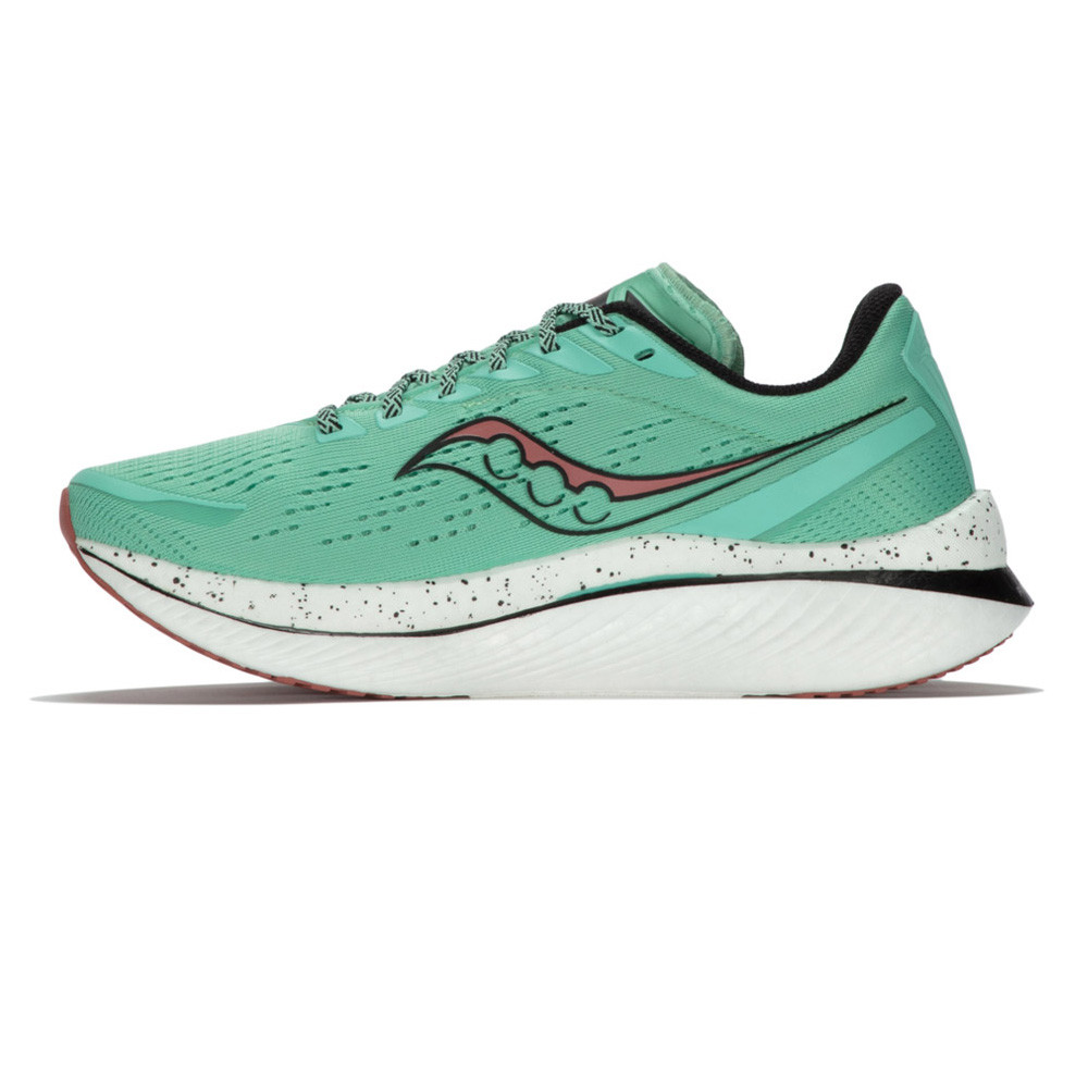 کفش رانینگ زنانه Saucony Endorphin Speed رنگ سبز روشن (استوک اورجینال)