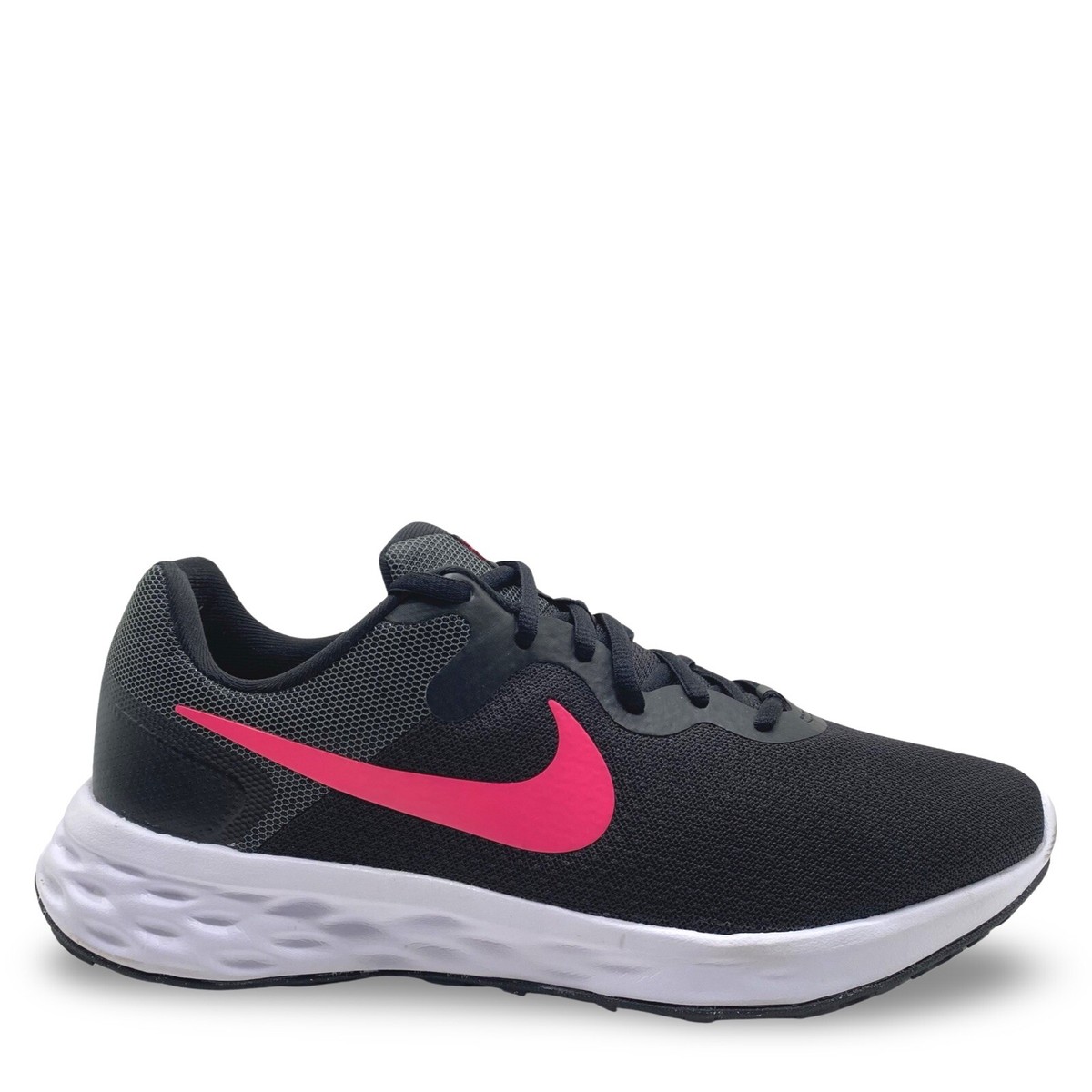 کفش رانینگ زنانه Nike Revolution 6 رنگ مشکی / صورتی (استوک اورجینال)