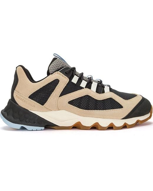 کفش روزمره مردانه Timberland Solar Wave Sneaker رنگ مشکی / بژ (استوک اورجینال)