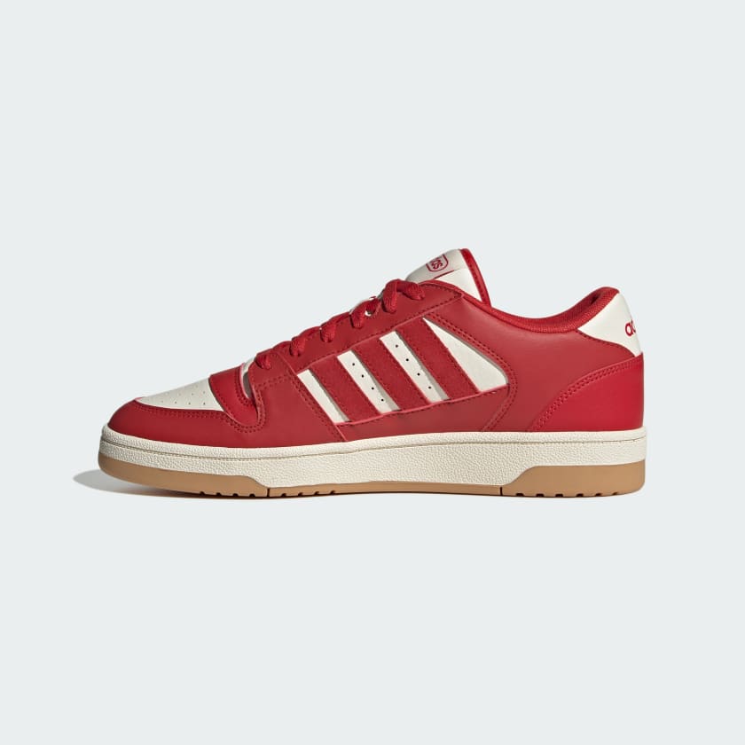 کفش روزمره Adidas Forum Low CL رنگ قرمز / سفید (استوک اورجینال)