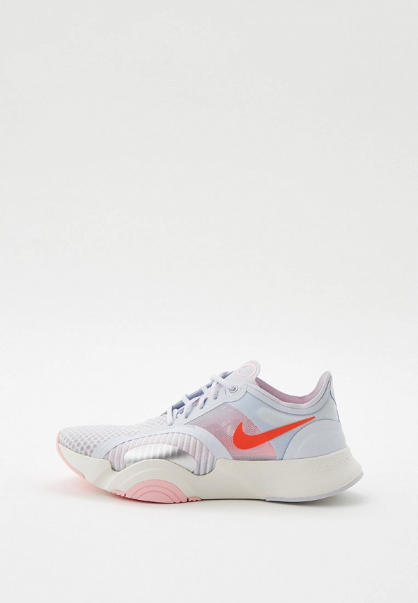 کفش تمرینی زنانه Nike SuperRep Go رنگ خاکستری روشن / نارنجی (استوک اورجینال)